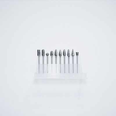 N Tipo Cone invertido de alta precisão Carbide Burr rotativo para usinagem de metais