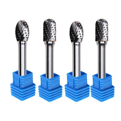 De pata longa do eixo flexível a 1/4 ajustou o tipo giratório da rebarba F Sf do carboneto giratório