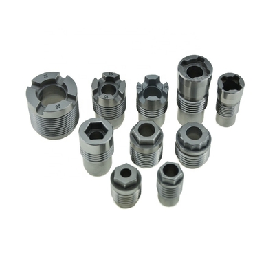 Bocal da linha do carboneto de tungstênio de YG6X dos dentes transversais do entalhe do bocado de perfuração para a exploração do petróleo de PDC