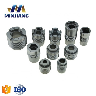 Bocal da linha do carboneto de tungstênio de YG6X dos dentes transversais do entalhe do bocado de perfuração para a exploração do petróleo de PDC