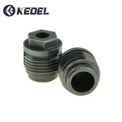 Carbide de tungstênio External Hexagon Oil Spray Nozzle YG8 Grau 24.03mm OD