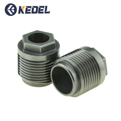 Carbide de tungstênio External Hexagon Oil Spray Nozzle YG8 Grau 24.03mm OD