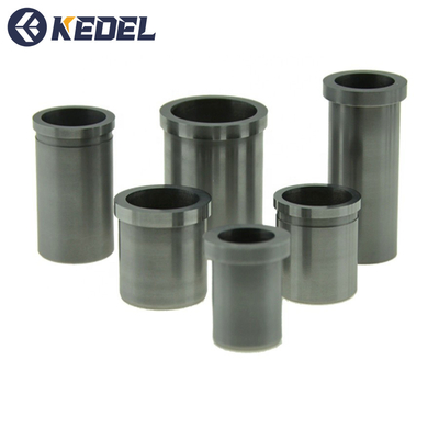 YG8C cimentou o Keyway reto de Axle Tungsten Carbide Sleeves With do tubo do carboneto