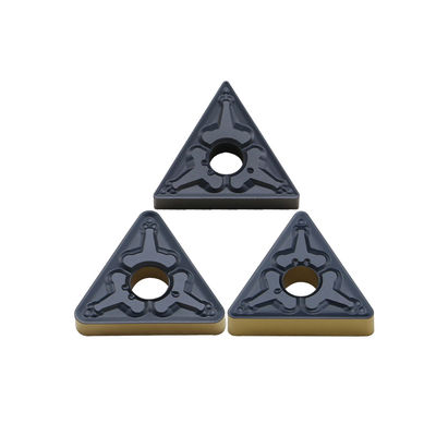 Inserções de gerencio do carboneto de tungstênio da ferramenta do metal TNMG 160404 para o torno