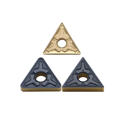 Inserções de gerencio do carboneto de tungstênio da ferramenta do metal TNMG 160404 para o torno