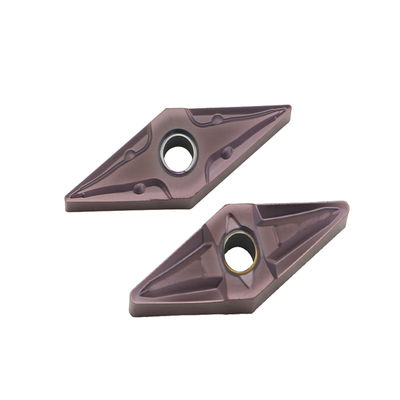 Inserções de gerencio externos do carboneto do CNC do corte rápido VNMG1604 para fazer à máquina de aço