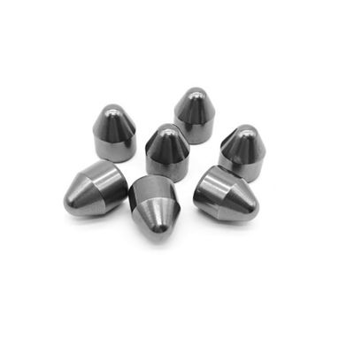 Peças serrilhadas do desgaste do carboneto de tungstênio dos dentes do botão para bocados de perfuração de mineração do óleo